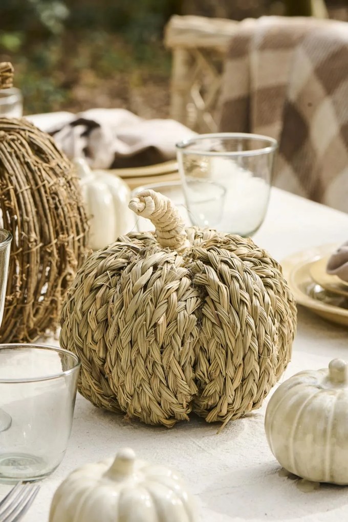 IB Laursen Decoratiune dovleac PUMPKIN COACH GRASS