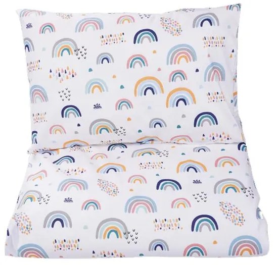 1 x SET LENJERIE BUMBAC 3 PIESE - Curcubee colorate
