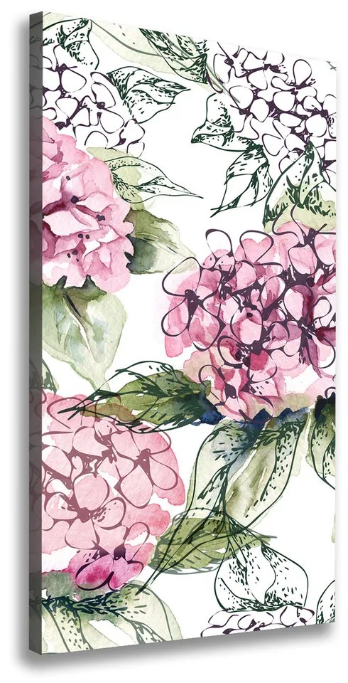 Imprimare tablou canvas Hortensie
