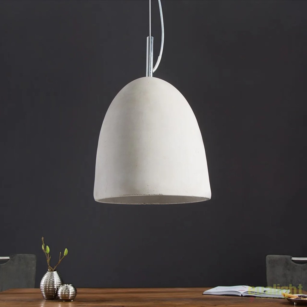 Pendul din ciment diametru 24cm, Cement Collection I A-37693 VC