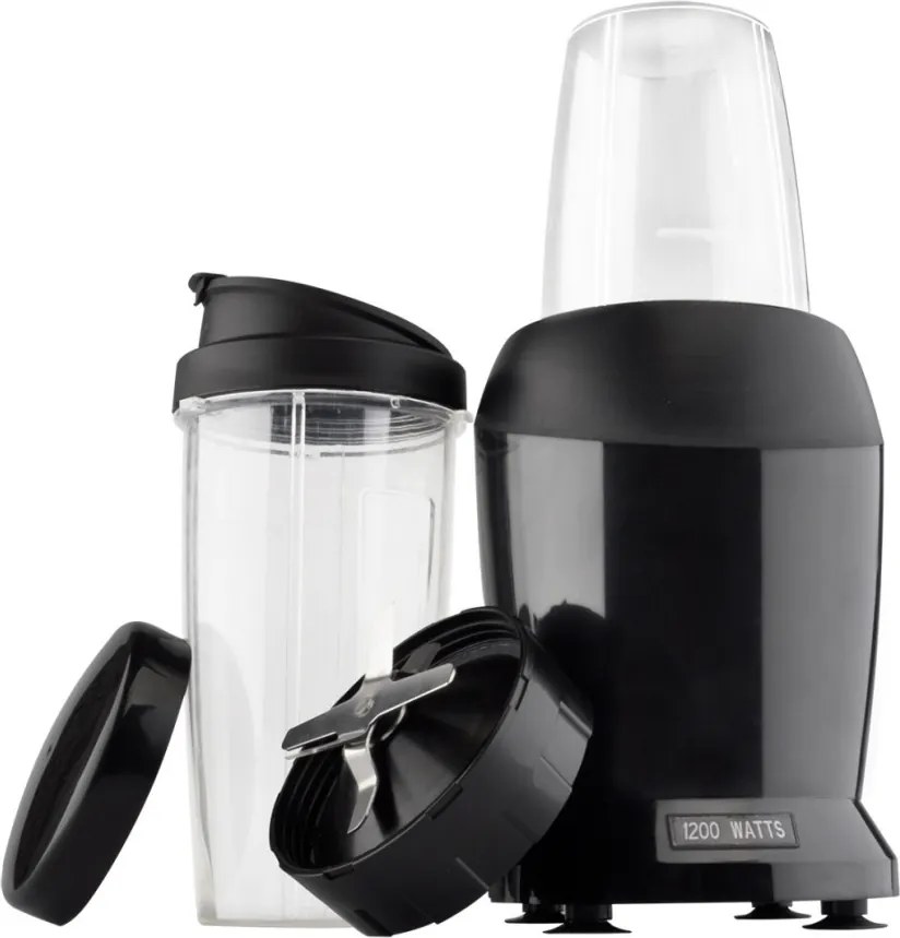 Nutriblender Zephyr, 1200W, 2 pahare, negru