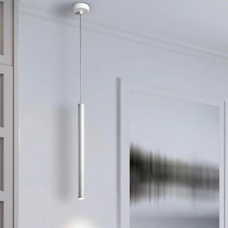 Pendul LED dimabil design modern minimalist Varas alb SV-373075