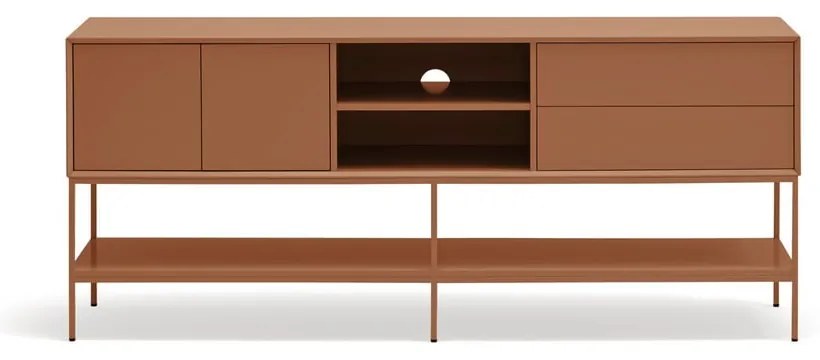 Comodă TV cărămizie 175x74x45 cm Platt – Teulat