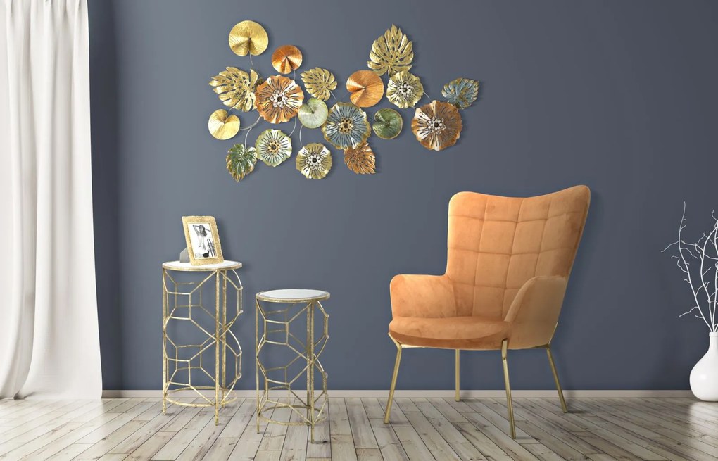 Set 2 mese consola DIAMOND COUPLE (cm) O 35X69-30X59