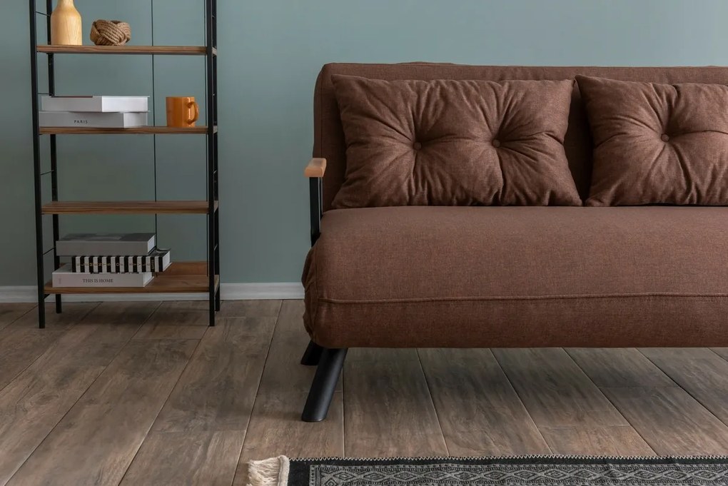 Canapea extensibilă Sando 2 Light Brown