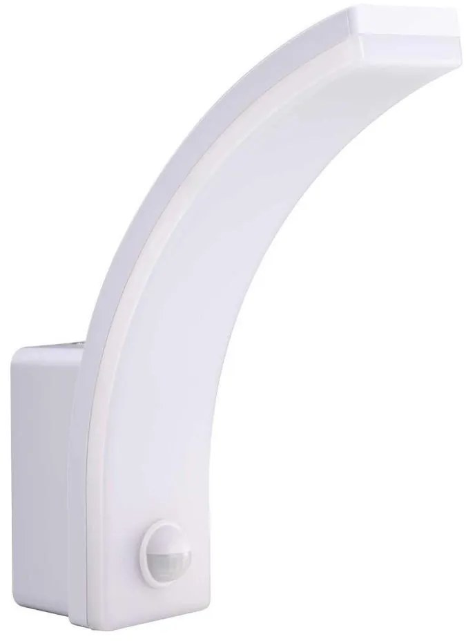 Aplica LED de exterior 20W/230V IP65 cu senzor de mișcare și de amurg