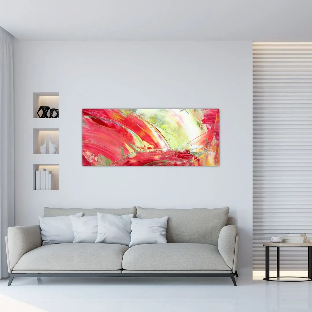 Tablou cu abstracție - pictura (120x50 cm)