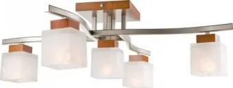 Plafoniera rustica 5 becuri E14 DANA LM 5.34 - 10496 Lamkur