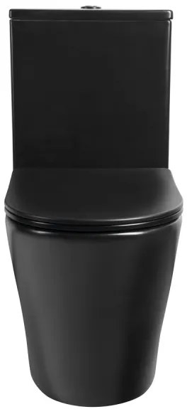 Sapho - WC combinat PACO, ceramică, negru