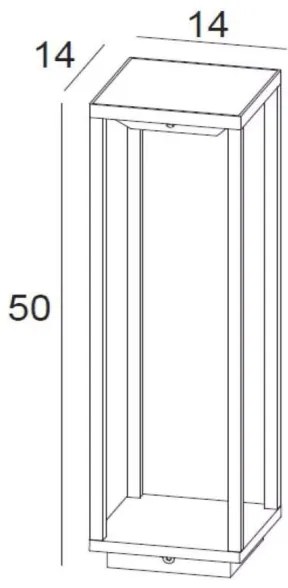 Corp de iluminat LED solar Lucide 27892/02/30 LED TENSO SOLAR LED/2,2W IP54