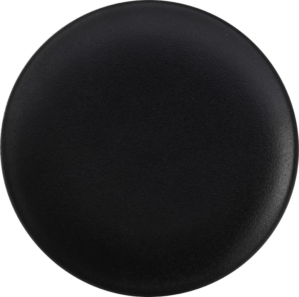 Farfurie desert 20 cm, culoare neagră - ediție Caviar - Maxwell & Williams