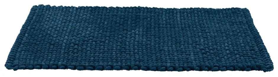 Covoraș de baie albastru închis din material textil 50x80 cm Covelo – Wenko