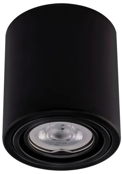 Spot LED TUBA 1xGU10/5W/230V 2700K negru