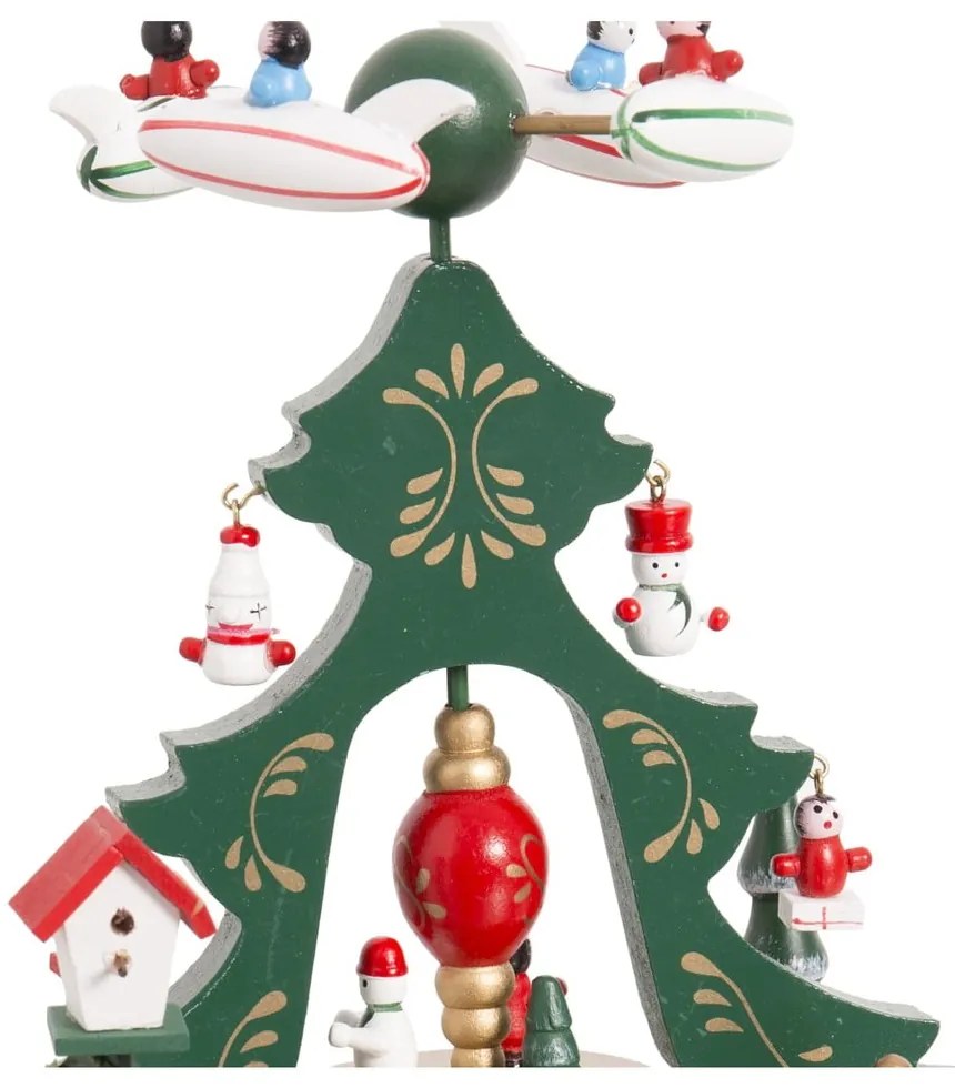 Figurină muzicală din lemn (înălțime 24 cm) Christmas Tree – Casa Selección