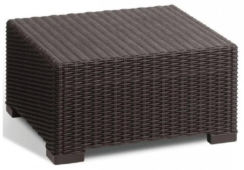 Masă de grădină California maro închis