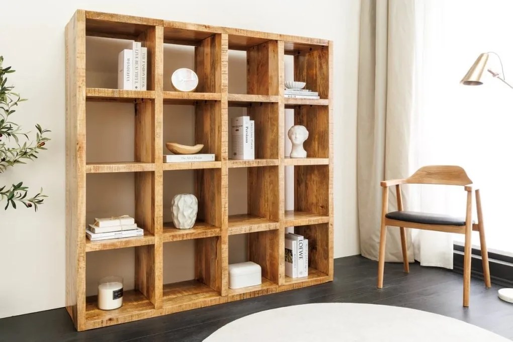 Raft deschis de perete sau separator camera IRON CRAFT 160x156cm