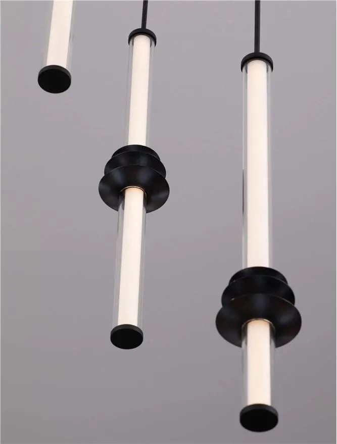 Lustra cu 3 pendule LED design modern ATMOSFERA