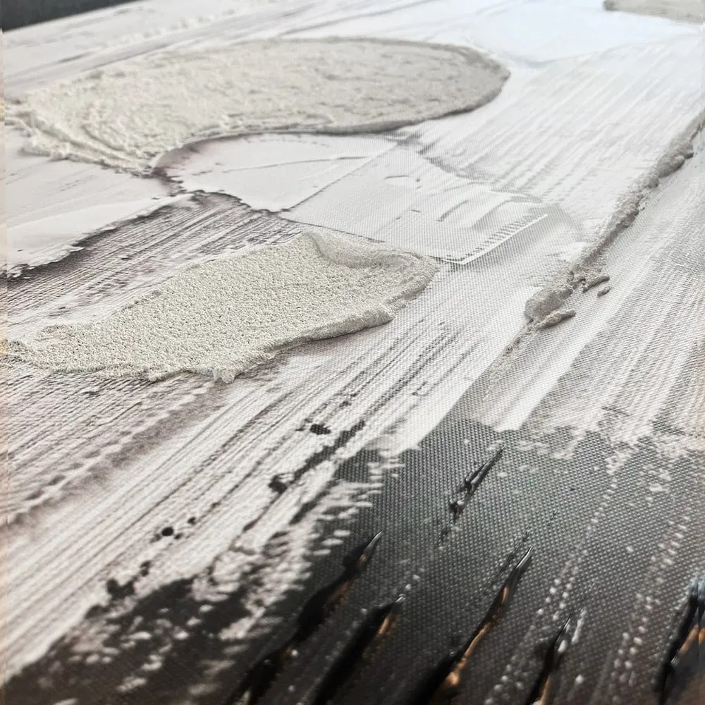 Tablou cu detalii pictate manual 70x100 cm Touch – Styler