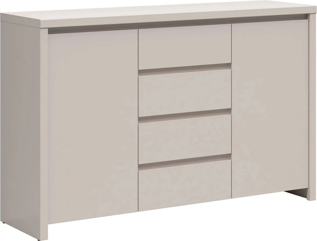 Comoda KASPIAN, casmir, PAL, 144x41x92 cm