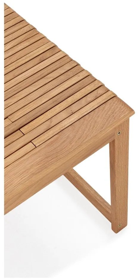 Măsuță de cafea în culoare naturală din lemn de stejar 60x70 cm Unai – MOME