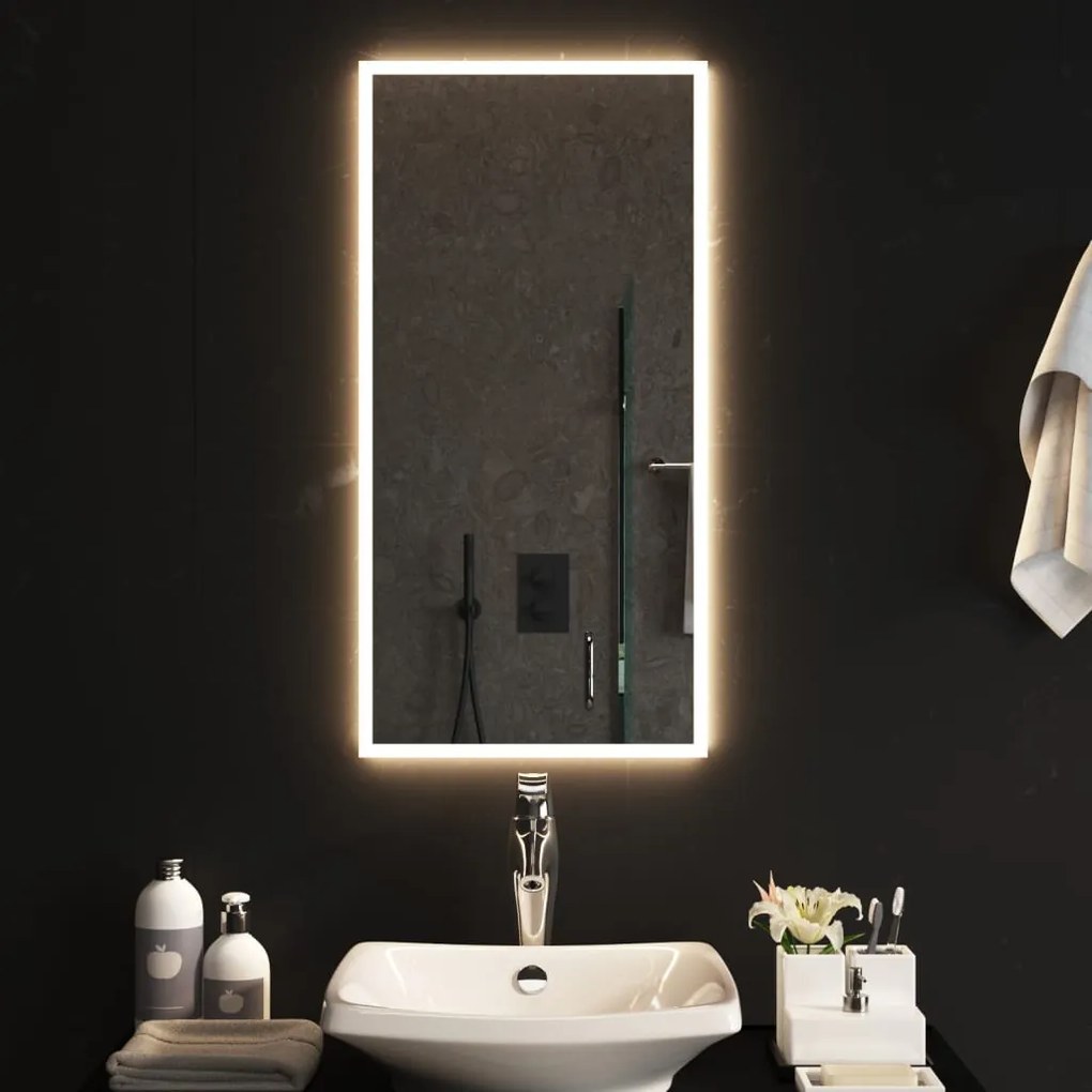 Oglinda de baie cu LED, 40x80 cm 1, 40 x 80 cm