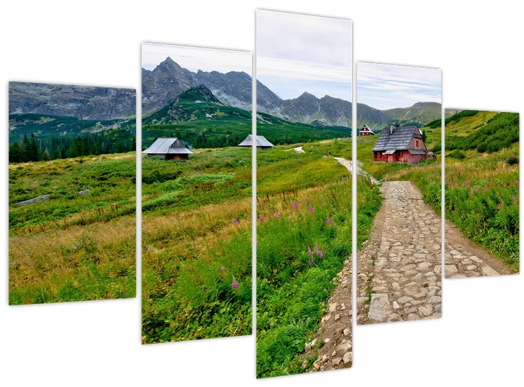 Tablou - Portret de leopard (150x105 cm)