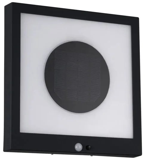 Paulmann 94263 - LED 1,2W IP44 lampă solară de perete cu senzor TAIJA 3,7V