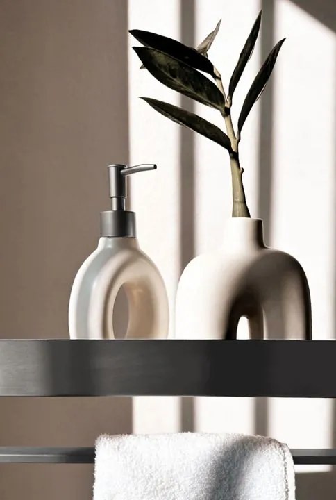 Raft pentru baie SF01 45cm otel periat