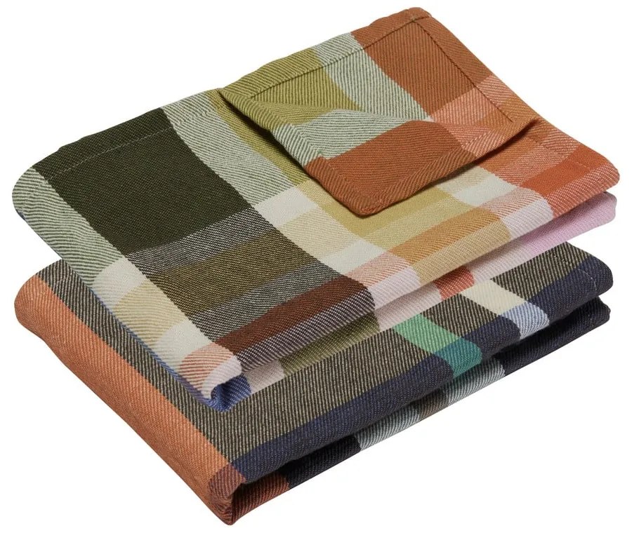 Prosoape de vase 2 buc. din bumbac 50x70 cm Playful – Hübsch