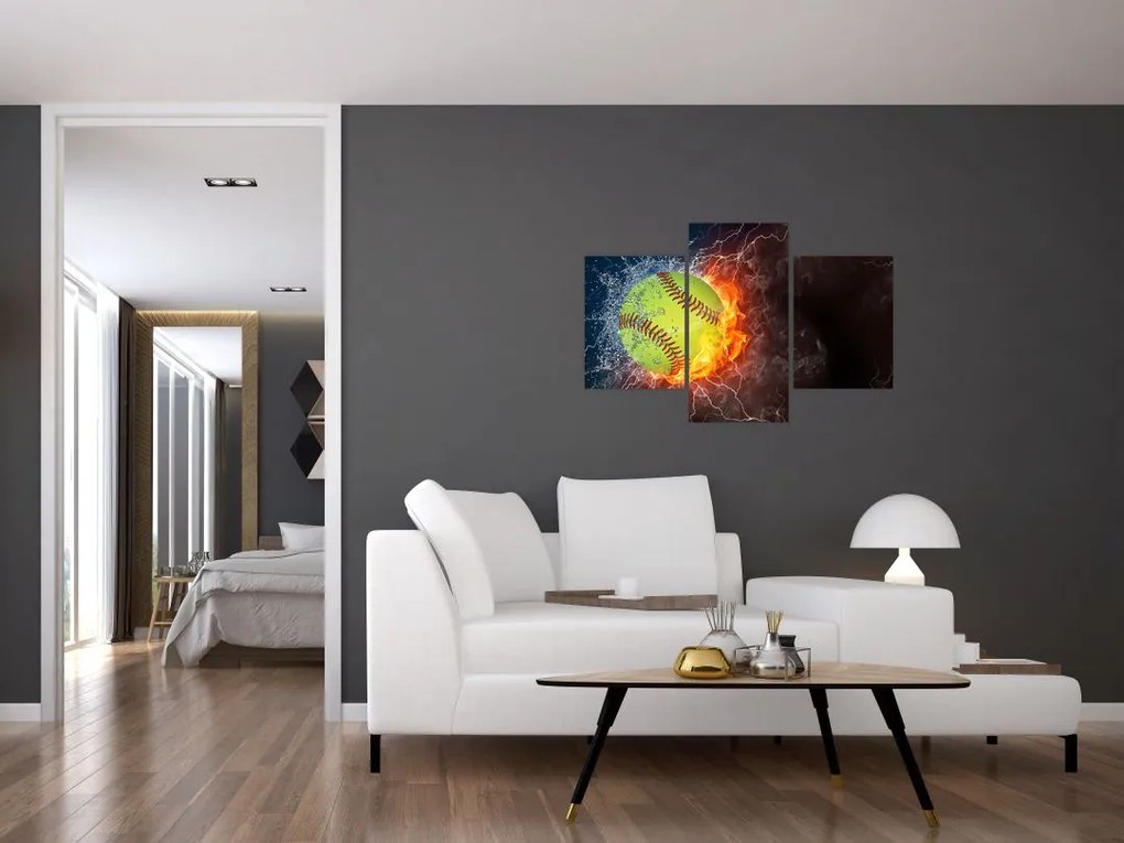 Tablou - Minge de tenis (90x60 cm)