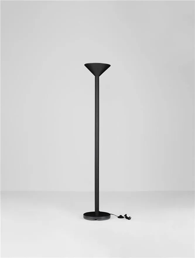 Lampadar de podea stil modern TAZU negru