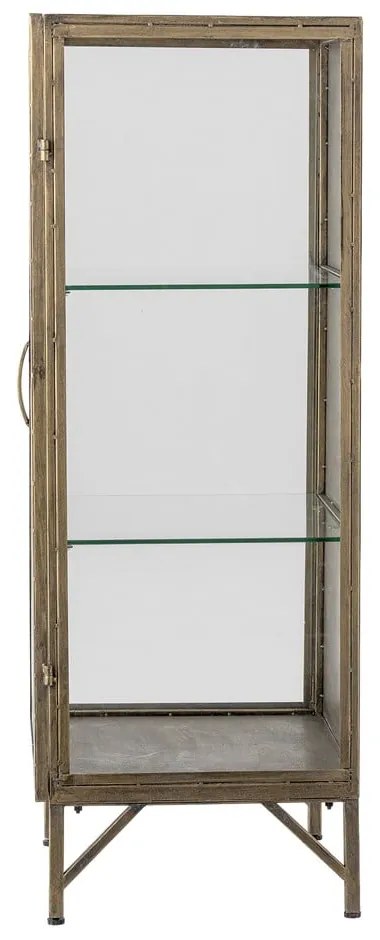Vitrină aurie din metal 45x110x40 cm Saone – Bloomingville