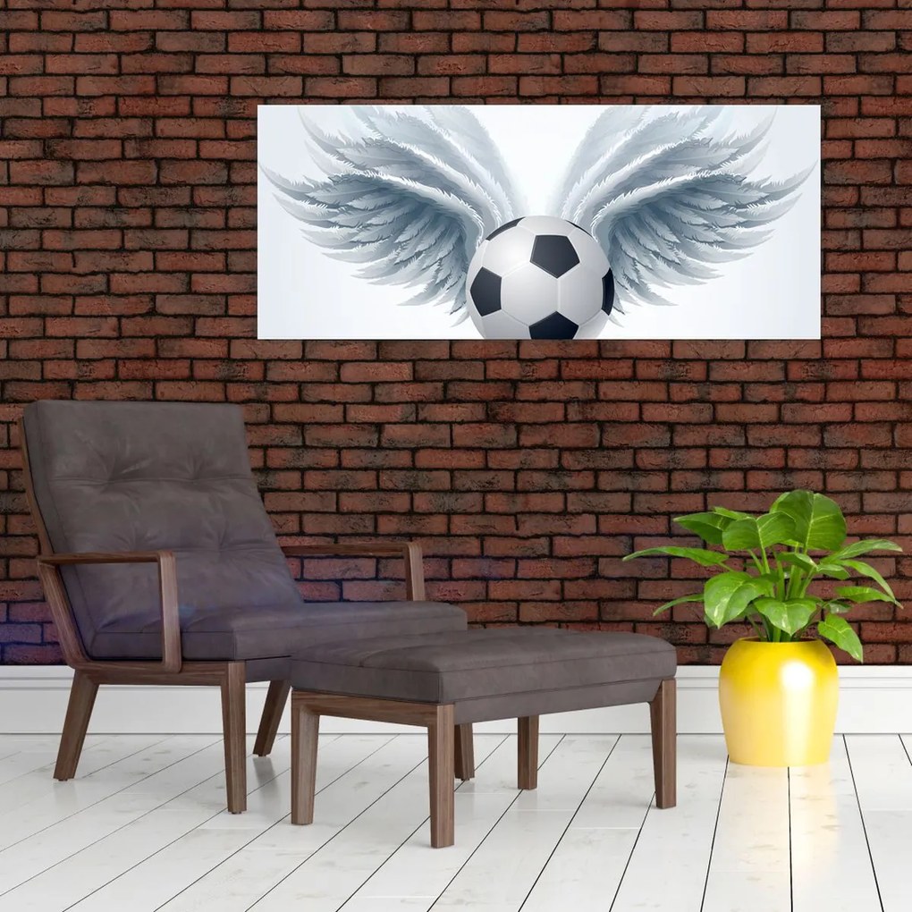 Tablou - Balon cu aripi (120x50 cm)