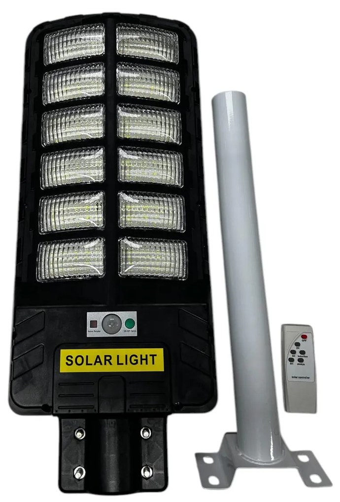 Lampa Solara 600w 6500k senzor de miscare telecomanda suport
