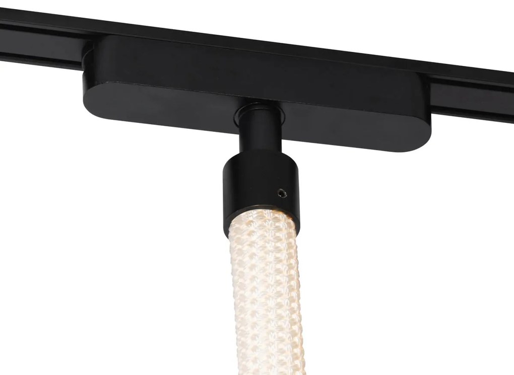 Pendantă modernă albă pentru sistem de șine monofazat 8W 3000K - Magnetic Tautau