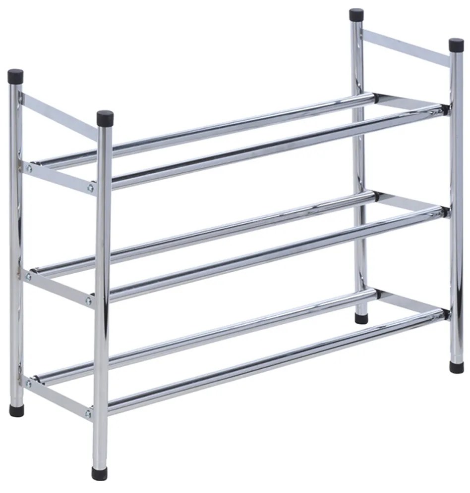Pantofar extensibil din otel inoxidabil  3 nivele 615-115x23x50 cm