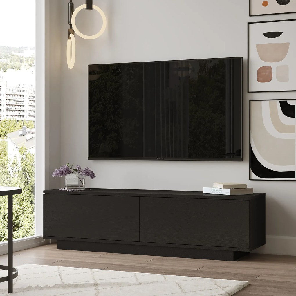 Masă TV/Dulap Fancy (Negru). 1072592