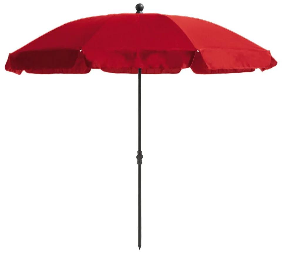 Umbrelă de soare Madison Las Palmas, ø 200 cm, roșu