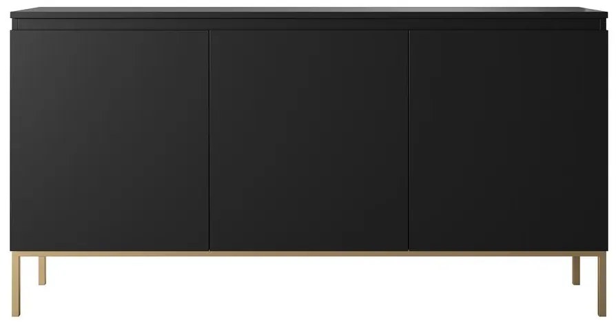 Dulap Bennasi B3 (negru + auriu). 1098846