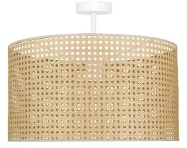 Lustră aplicată ROLLER Duolla RATTAN 1xE27/15W/230V d. 45 cm bej