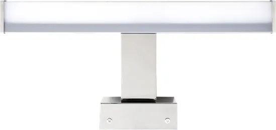 Aplica LED pentru oglindă de baie MIRORE, 5 W, 230 V, 30 cm, IP44, crom lucios