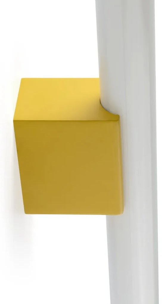 Aplica LED oglinda, tablou IP44 CALMA galben/opal 50cm