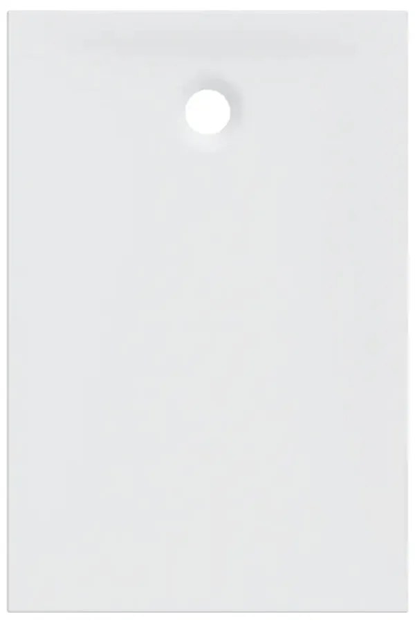 Cadita de dus dreptunghiulara Geberit Nemea acril alb mat 120x80 cm