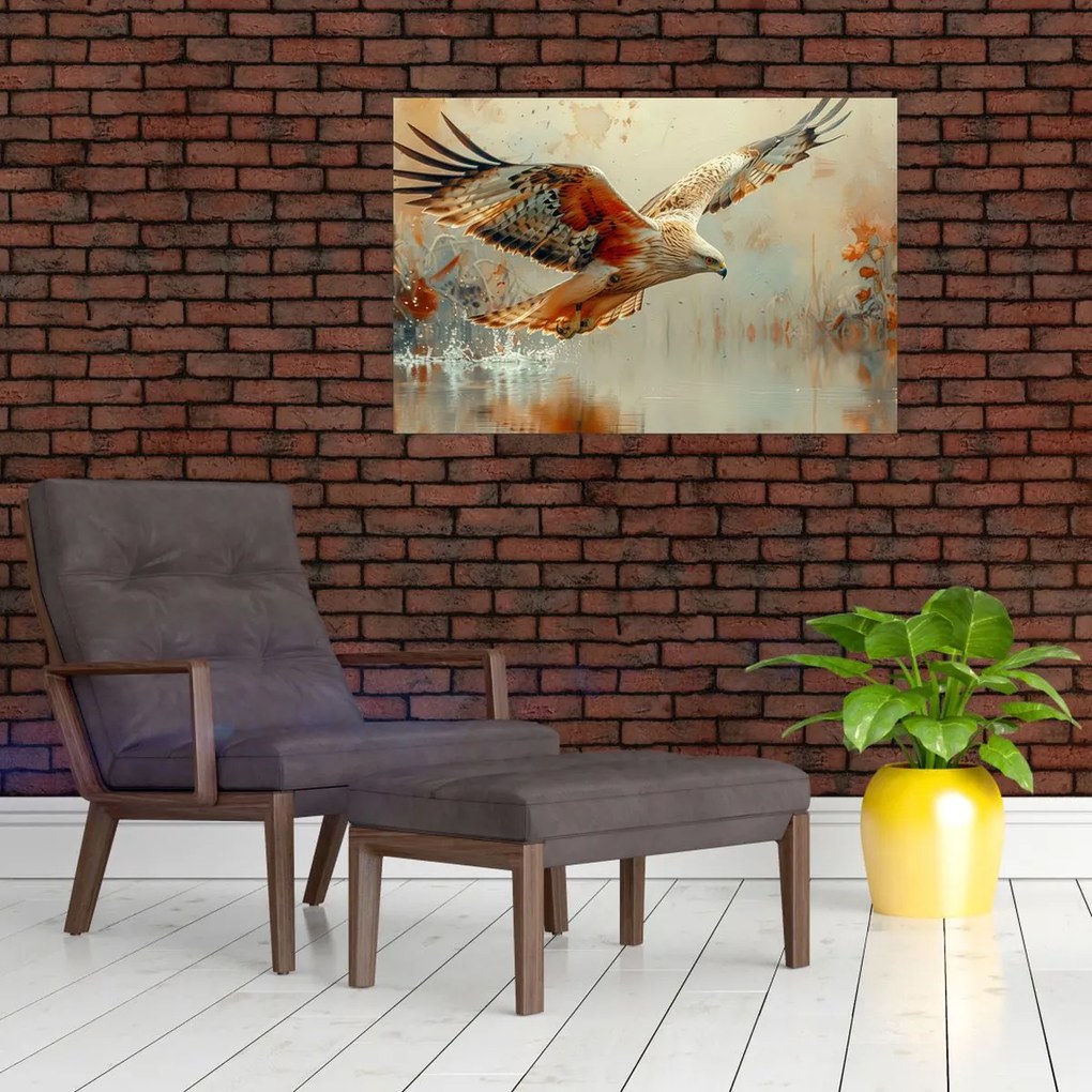 Tablou - Pasăre de pradă (90x60 cm)