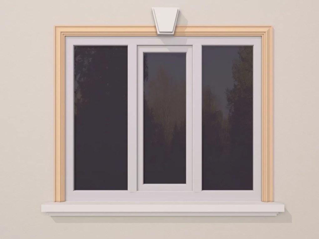 Ancadrament fereastra exterior FP132 dimensiuni 95x30x2000mm