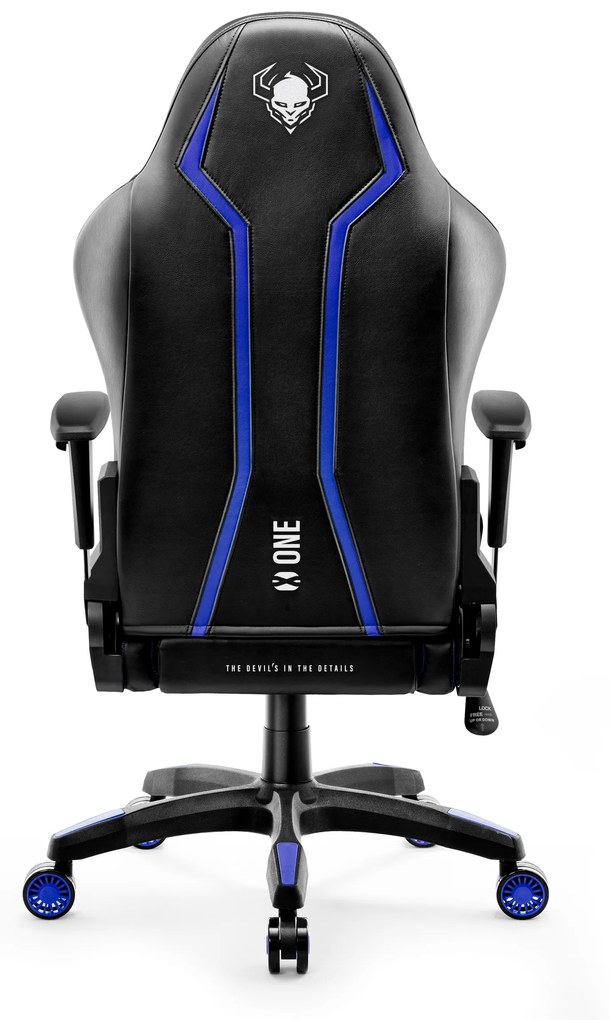 Scaun gaming Diablo X-One 2.0 Normal Size: negru-albastru