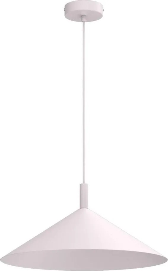 Lampă suspendată pe cablu ANEGA 1xGX53/15W/230V, diametru 40 cm, crem