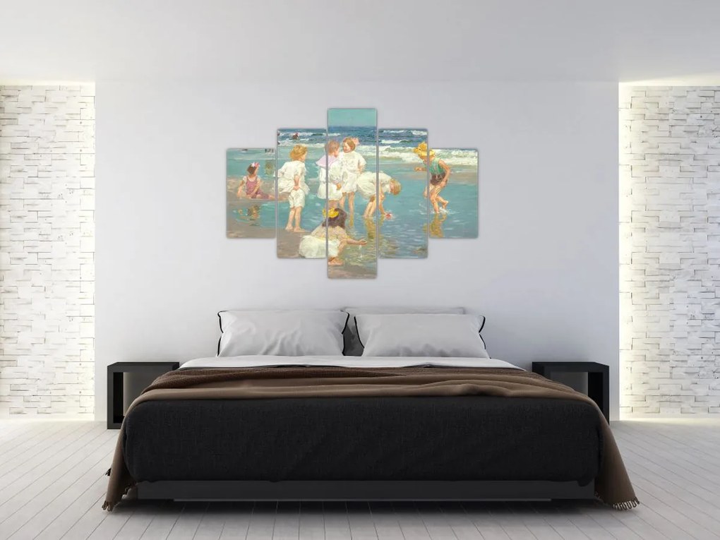 Tablou - Edward Henry Potthast, A Holiday, reproducere (150x105 cm)