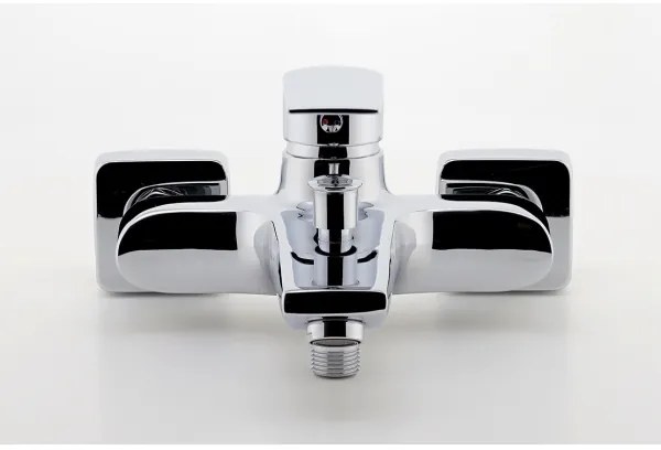 FERRO - Baterie pentru cadă ALGEO SQUARE, crom lucios