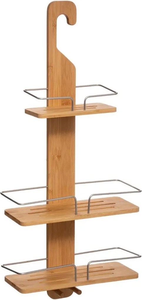 Raft de baie suspendat NIV, 70 cm, bambus